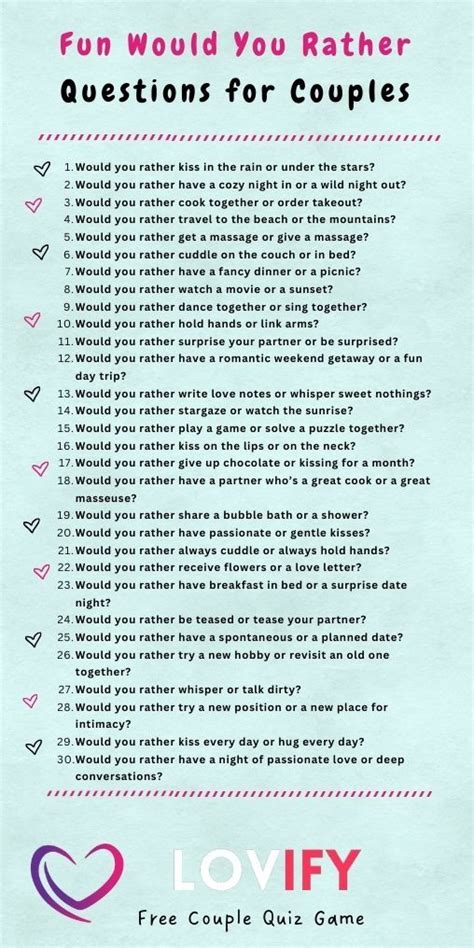 fun couple questions|125+ Fun Relationship Questions for Couples .